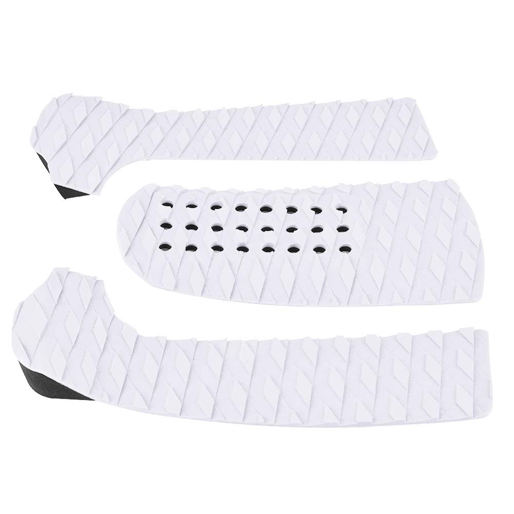 Premium EVA Surfboard Traction Pad - Anti-Slip & Anti-Skid Surf Grip Pad for Enhanced Performance (White) - Perfect for DIY Surfboard Upgrades & Wave Riding Safety Accessories