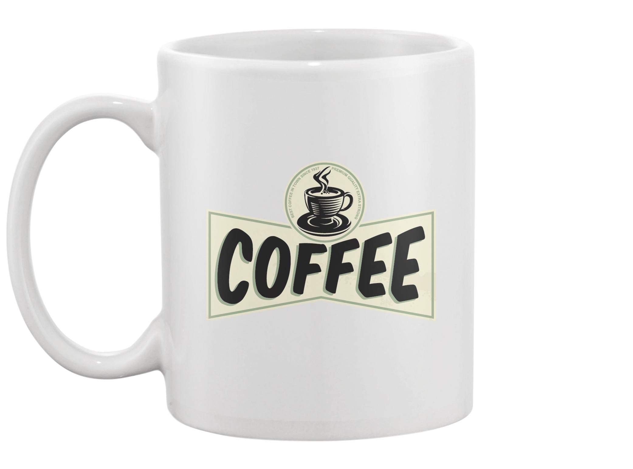 Vintage Coffee Mug with Classic Design - Perfect for Home, Office & Gifts | Insulated Ceramic Cup for Hot & Cold Beverages