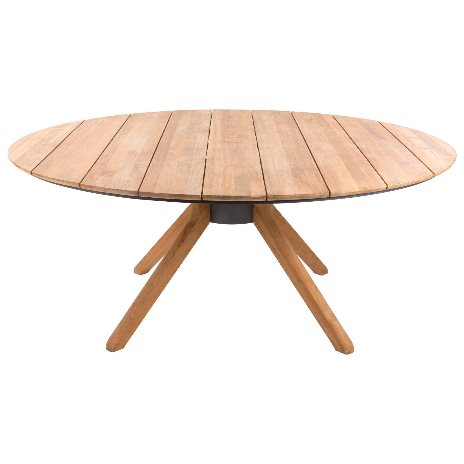 Premium Caledon Teak Dining Table - Solid Teak Wood, Weatherproof & Durable Outdoor Furniture - Perfect for Patio, Garden, and Backyard Dining