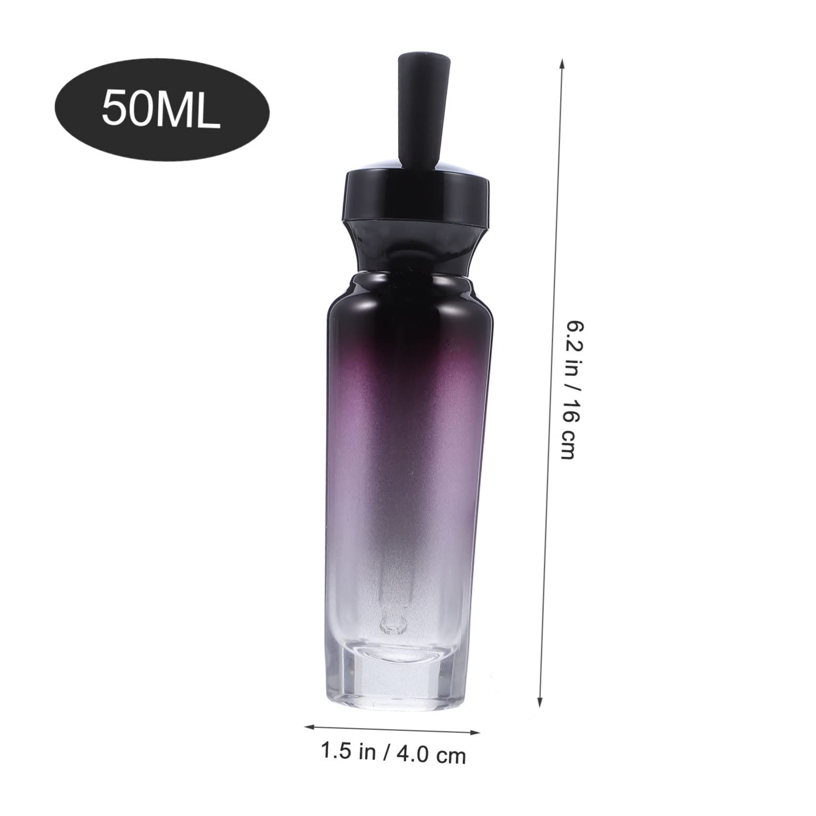 **Minkissy 50ml Refillable Glass Roller Bottles for Essential Oils & Perfume - Aromatherapy, DIY Blending, Travel-Friendly Essential Oil Accessories**