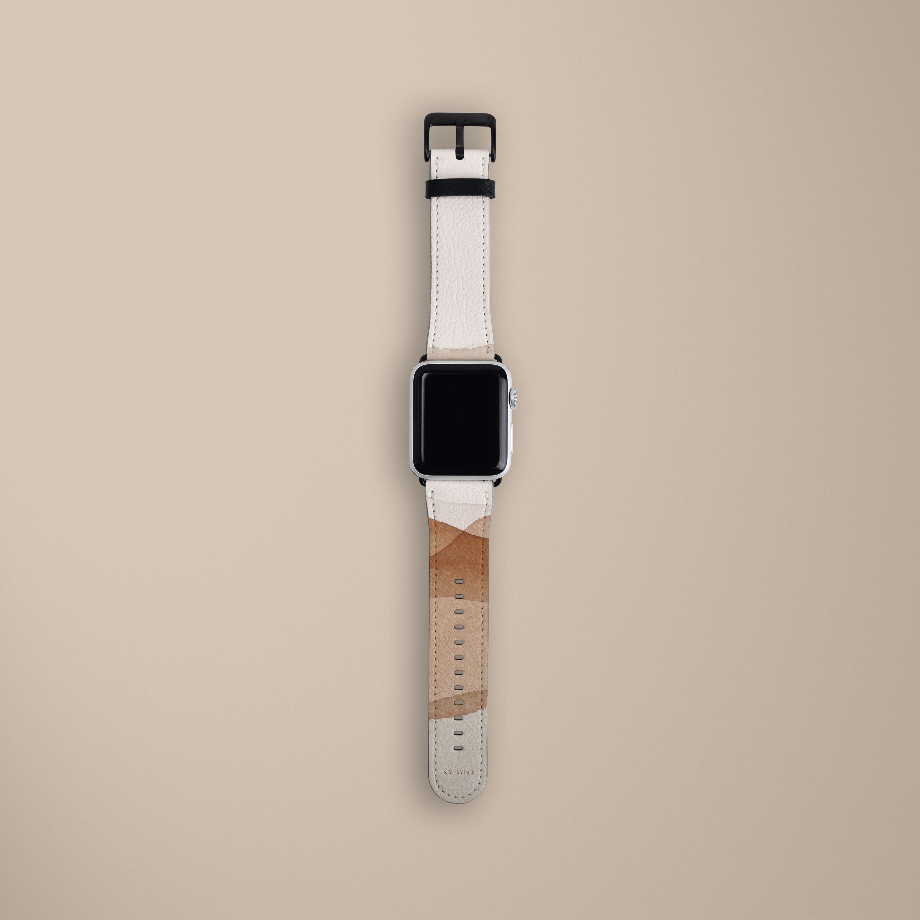 Premium Genuine Leather Watch Band for Men & Women - Durable & Comfortable Mojave Desert Inspired Design - Perfect for Outdoor Adventures, Hiking & Casual Wear