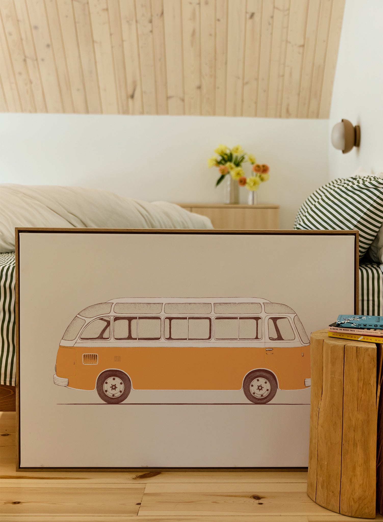 On the Road Again Canvas Tote Bag - Durable & Stylish for Travel, Shopping & Everyday Use