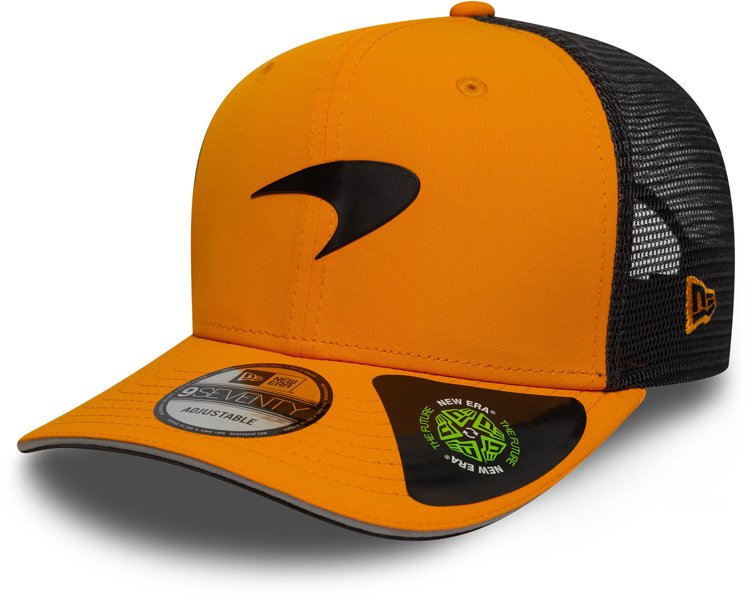 McLaren F1 New Era 9Seventy Stretch Snapback Team Cap - Official Formula 1 Racing Hat for Men & Women - Perfect for Motorsport Fans, Casual Wear & Sports Events