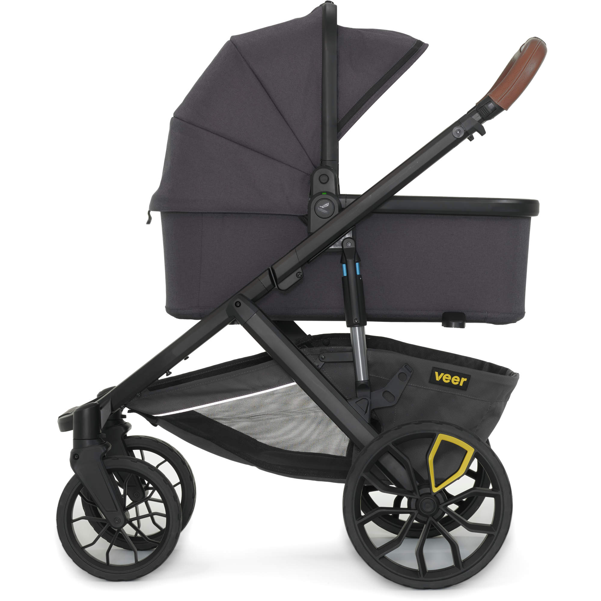 Veer Switchback Bassinet - Portable Baby Crib for Travel & Home Use | Lightweight Foldable Bedside Sleeper with Breathable Mesh | Perfect for Nursery, Bedroom & On-the-Go Parents