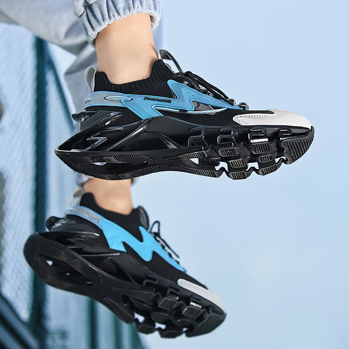 GSIGUL Men's Running Shoes - Lightweight Athletic Walking & Tennis Shoes with Breathable Mesh for Workout, Casual Wear & Sports | Perfect for Gym, Jogging, Outdoor Activities & Daily Fashion