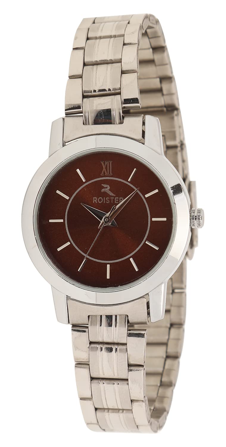Elegant ROISTER Analog Women's & Girl's Metal Mesh Strap Watch - Formal & Casual Timepiece for Office, Party & Everyday Wear