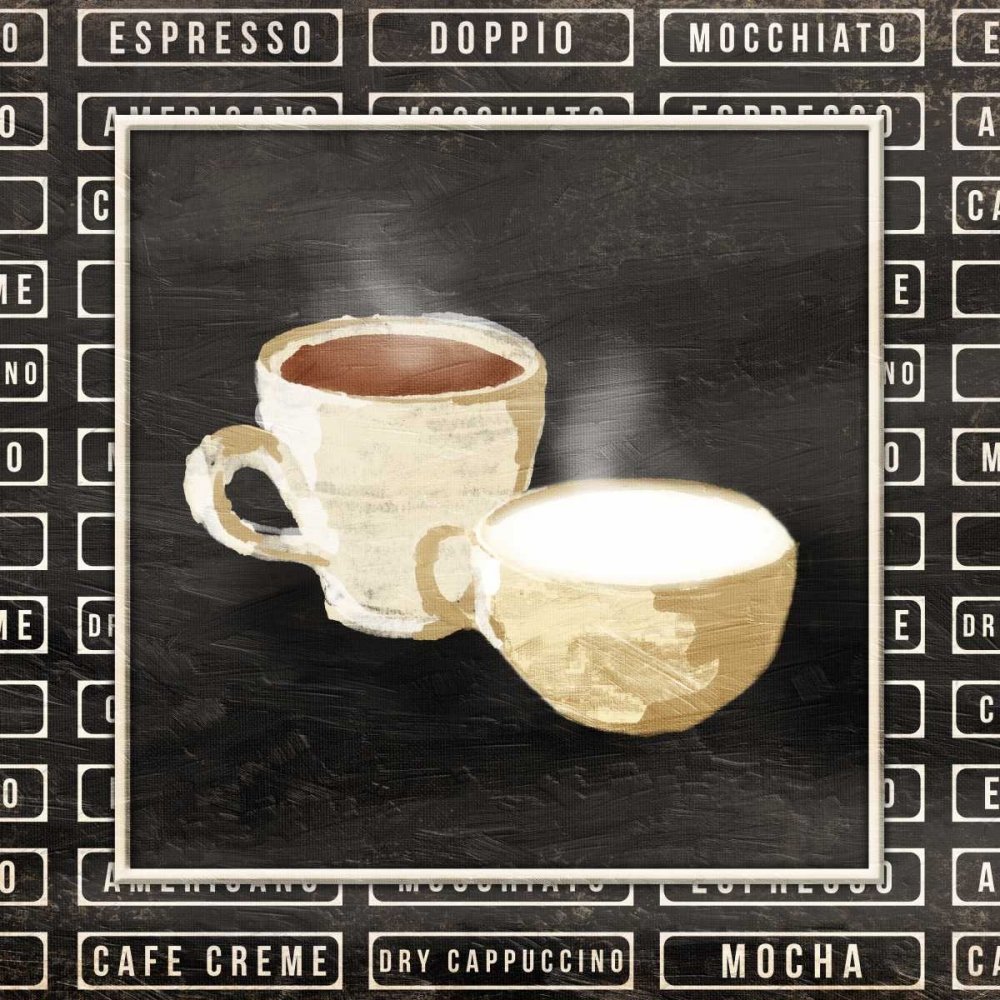 OnRei Another Two Cups - 12x12 Inch Art Print Poster for Home Decor, Office Wall Art & Gift Ideas