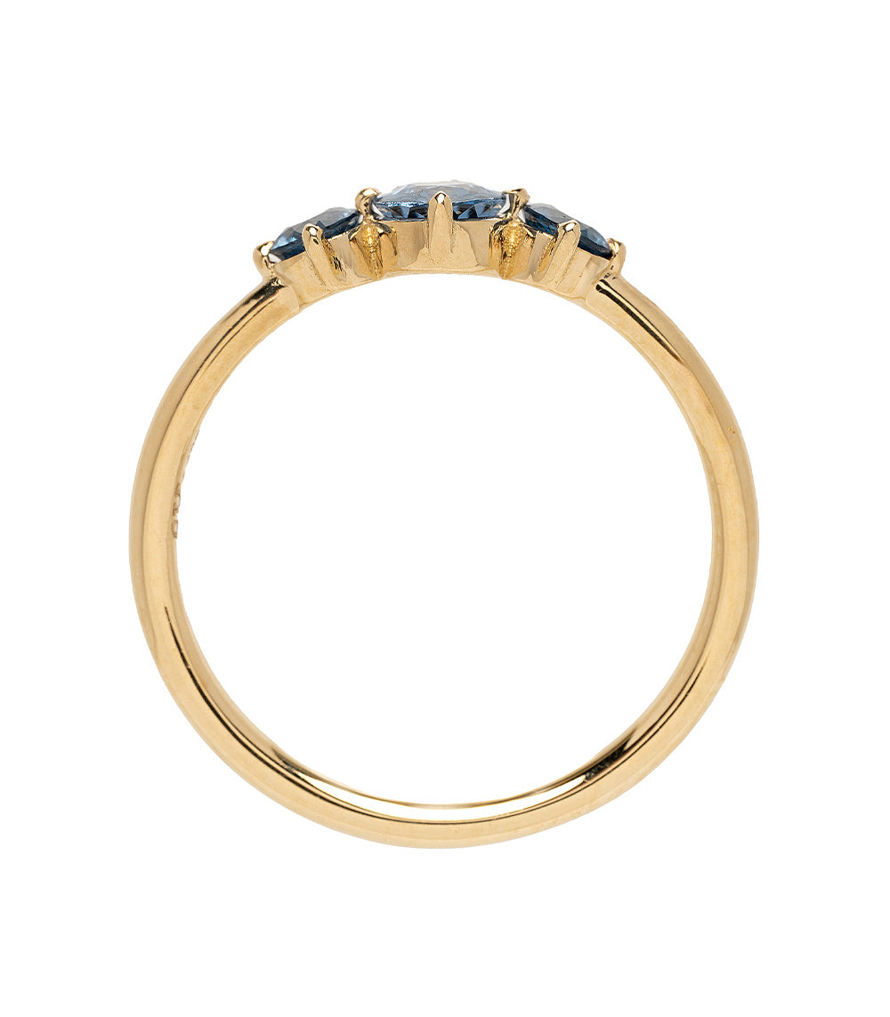 Claudette Gemstone Stacking Band Ring for Women - Dainty Layered Stackable Rings Set - Perfect for Everyday Wear, Gift Giving & Special Occasions