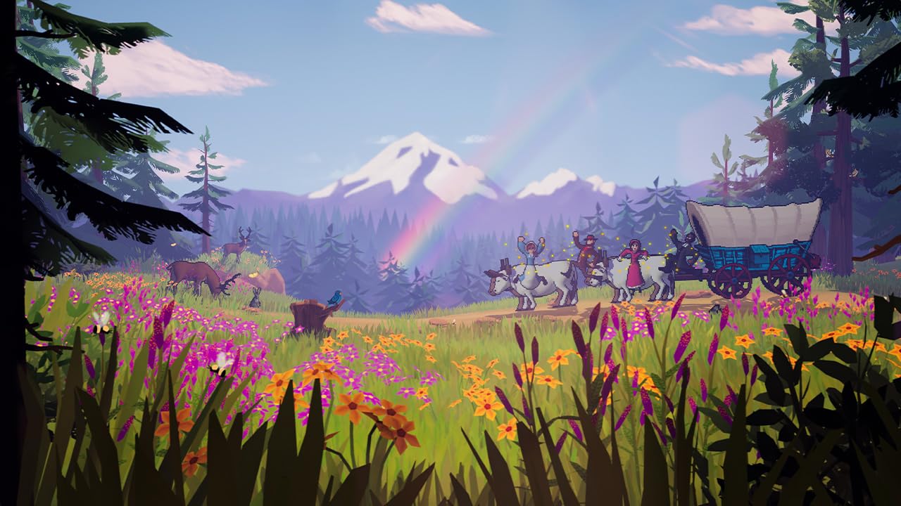 The Oregon Trail Game for Nintendo Switch - Classic Adventure & Survival Gameplay - Perfect for Family Fun & Retro Gaming Nights