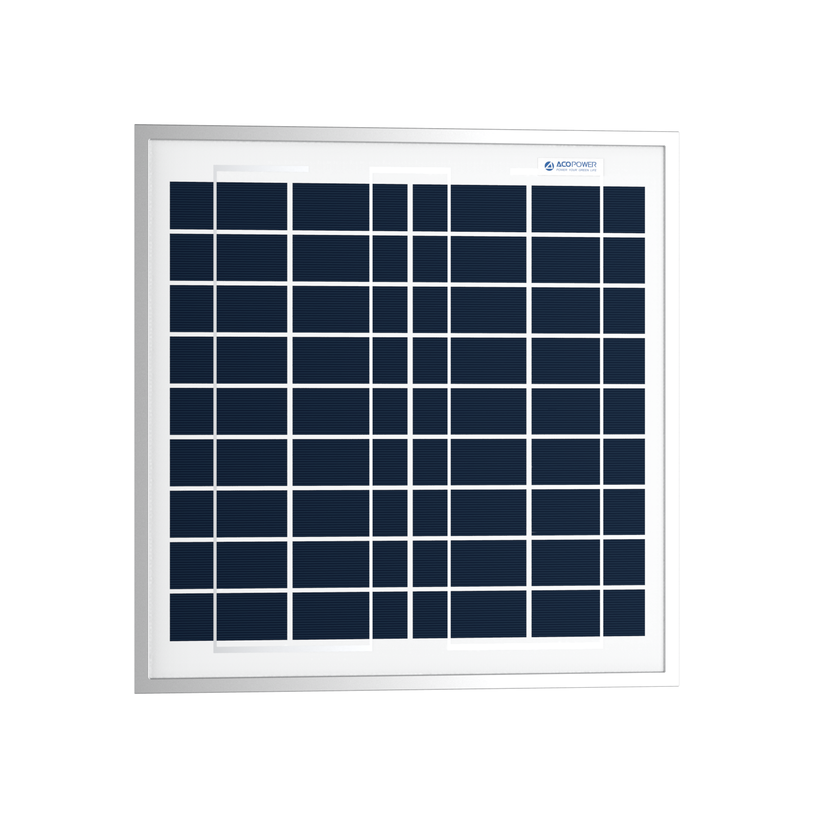 ACOPower 15W Polycrystalline Solar Panel - 12V Battery Charger for RV, Boat, Camping & Off-Grid Power Supply | Portable Solar Charging Solution for Outdoor Adventures