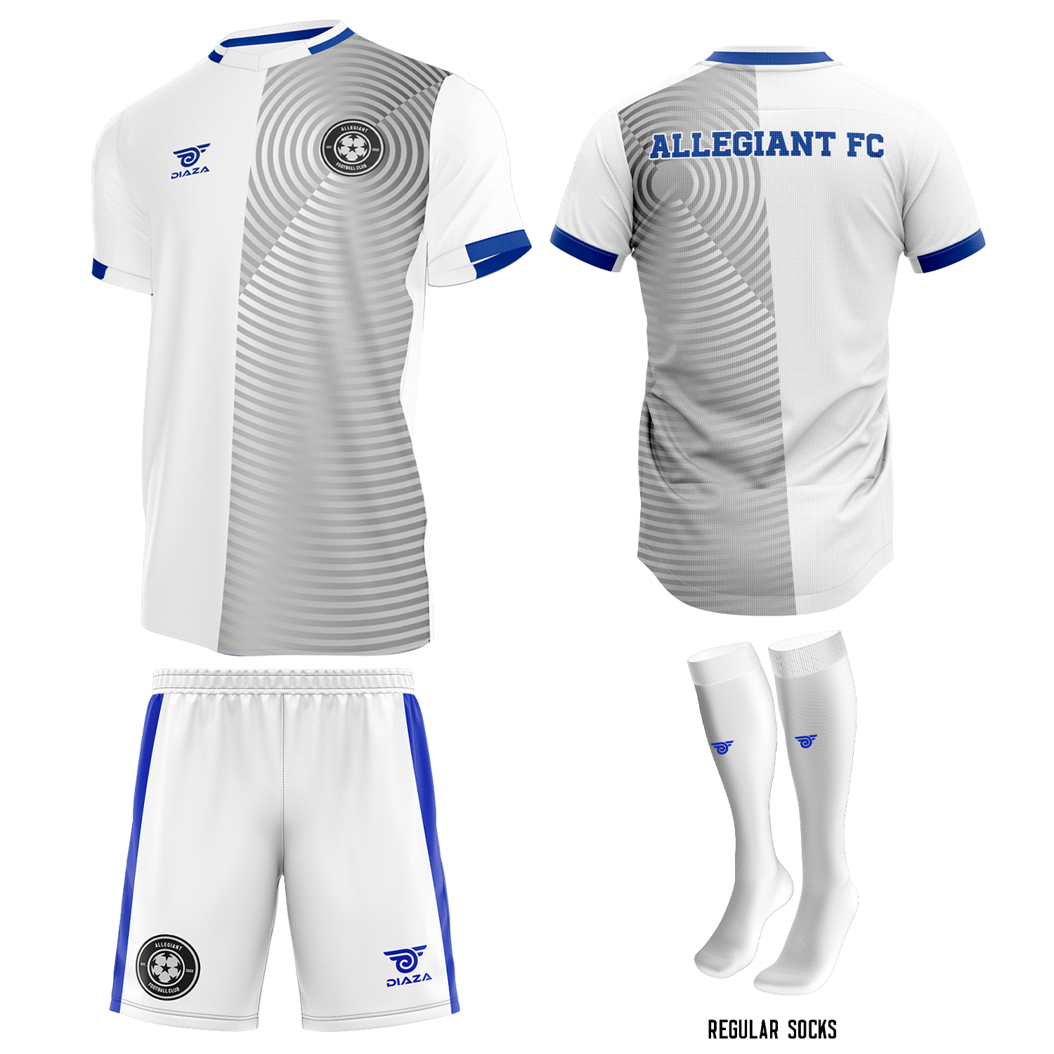 Allegiant FC Player Bundle - Official Soccer Jersey, Shorts & Socks Set for Men - Perfect for Matches, Training & Fan Support