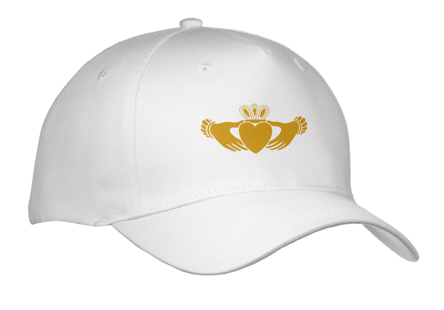 3D Rose EvaDane St. Patrick's Day Claddagh Irish Baseball Cap for Adults - Green Shamrock Hat for Irish Heritage, Pub Crawls & Festivals
