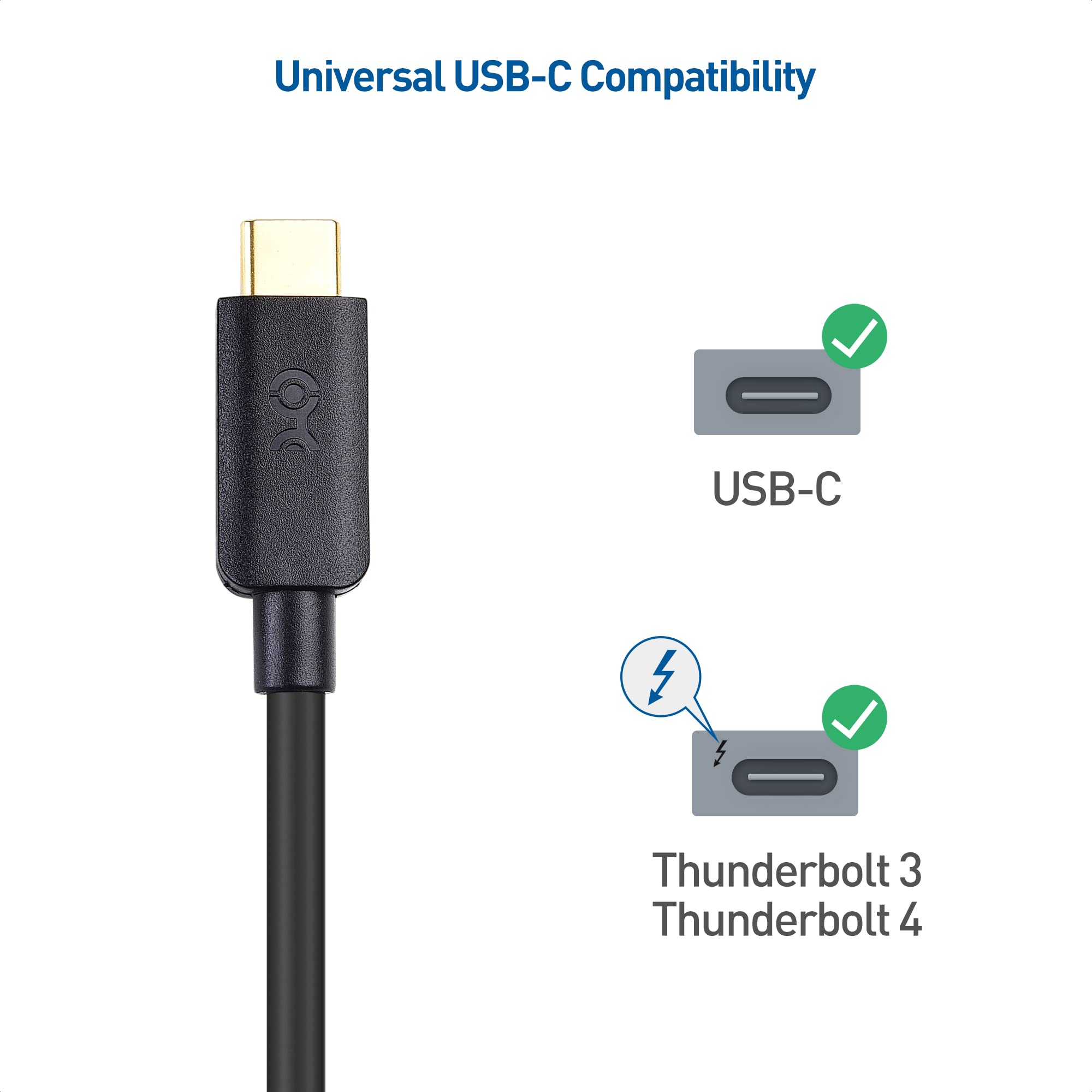 Premium USB C to Micro USB 3.0 Cable 3.3 ft - 10Gbps High-Speed Data Transfer Cable | USB C to Micro B 3.0 Adapter for Hard Drives, External SSDs & OTG Devices | Durable Black Nylon Braided Cord for PC, Mac, Android & Gaming Consoles