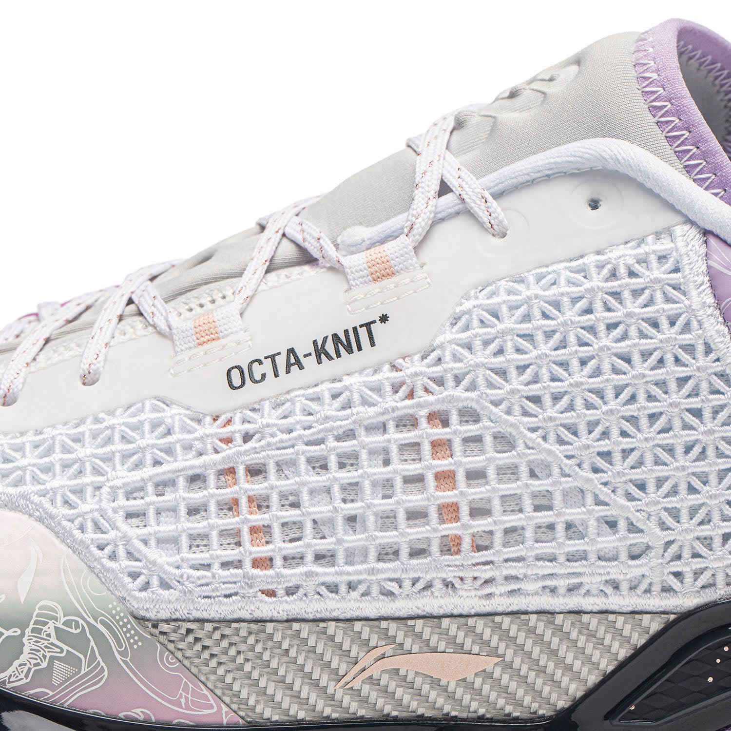 Wade 808 4 Ultra White Purple Basketball Shoes - Lightweight Performance Sneakers for Men - Perfect for Indoor & Outdoor Court Play