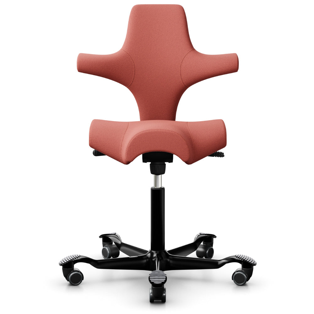 HÅG Capisco 8106 Ergonomic Saddle Chair - Adjustable Height & Tilt for Office & Home Workspace - Perfect for Desk Work, Gaming & Creative Professionals