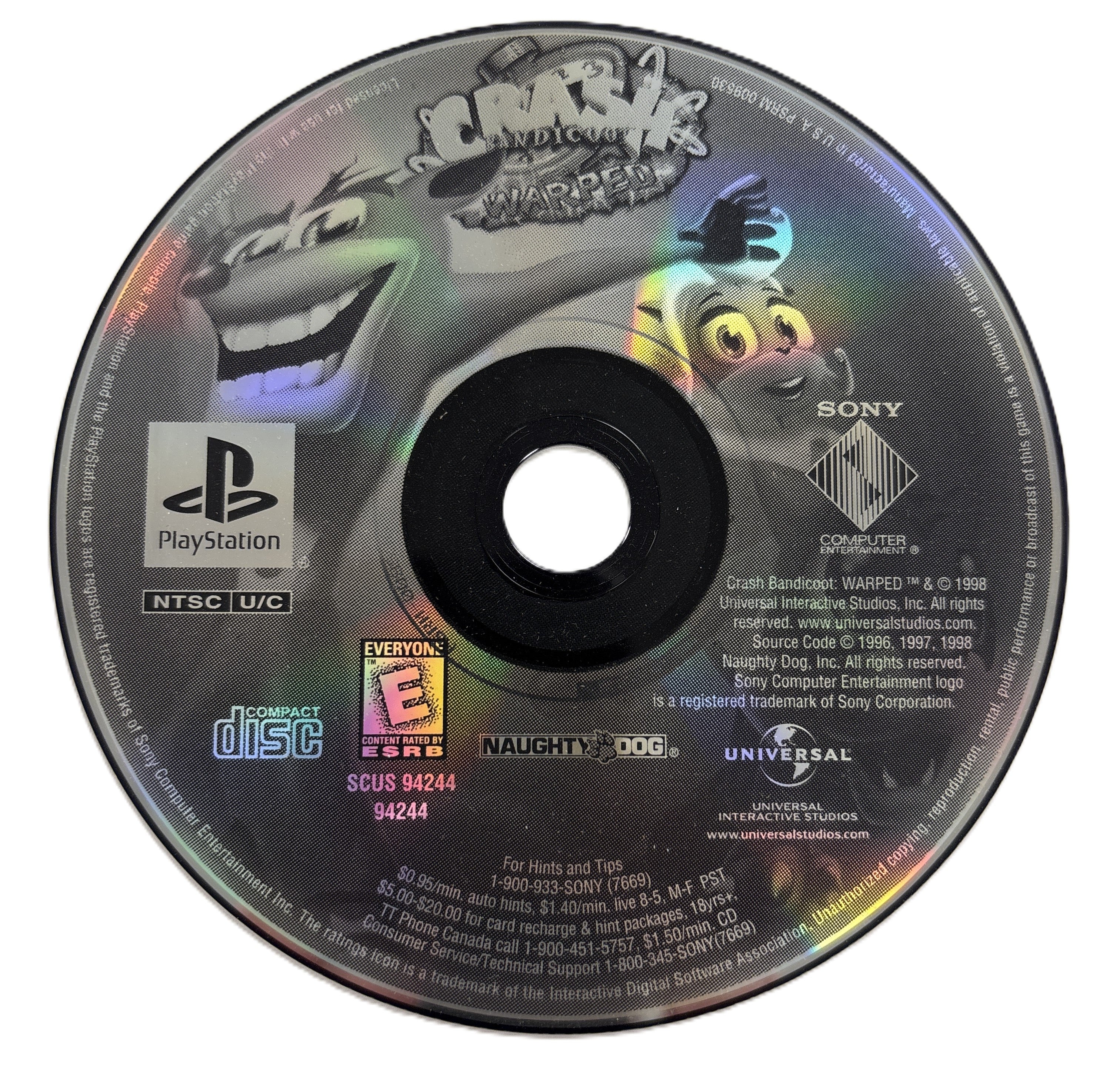 Crash Bandicoot 3: Warped - Classic PlayStation Platformer Game | Adventure & Action Video Game for Kids & Adults | Perfect for Gaming Nights & Nostalgic Play