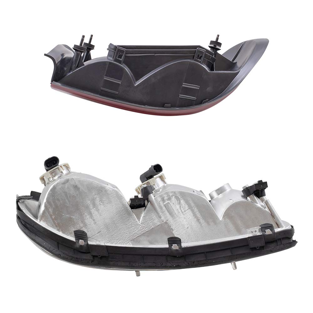 1997-2005 Chevy Malibu Headlight & Taillight Replacement Kit - Driver/Passenger Side LED Lights with Circuit Board (4-Piece Set) | Perfect for Night Driving & Car Restoration Projects