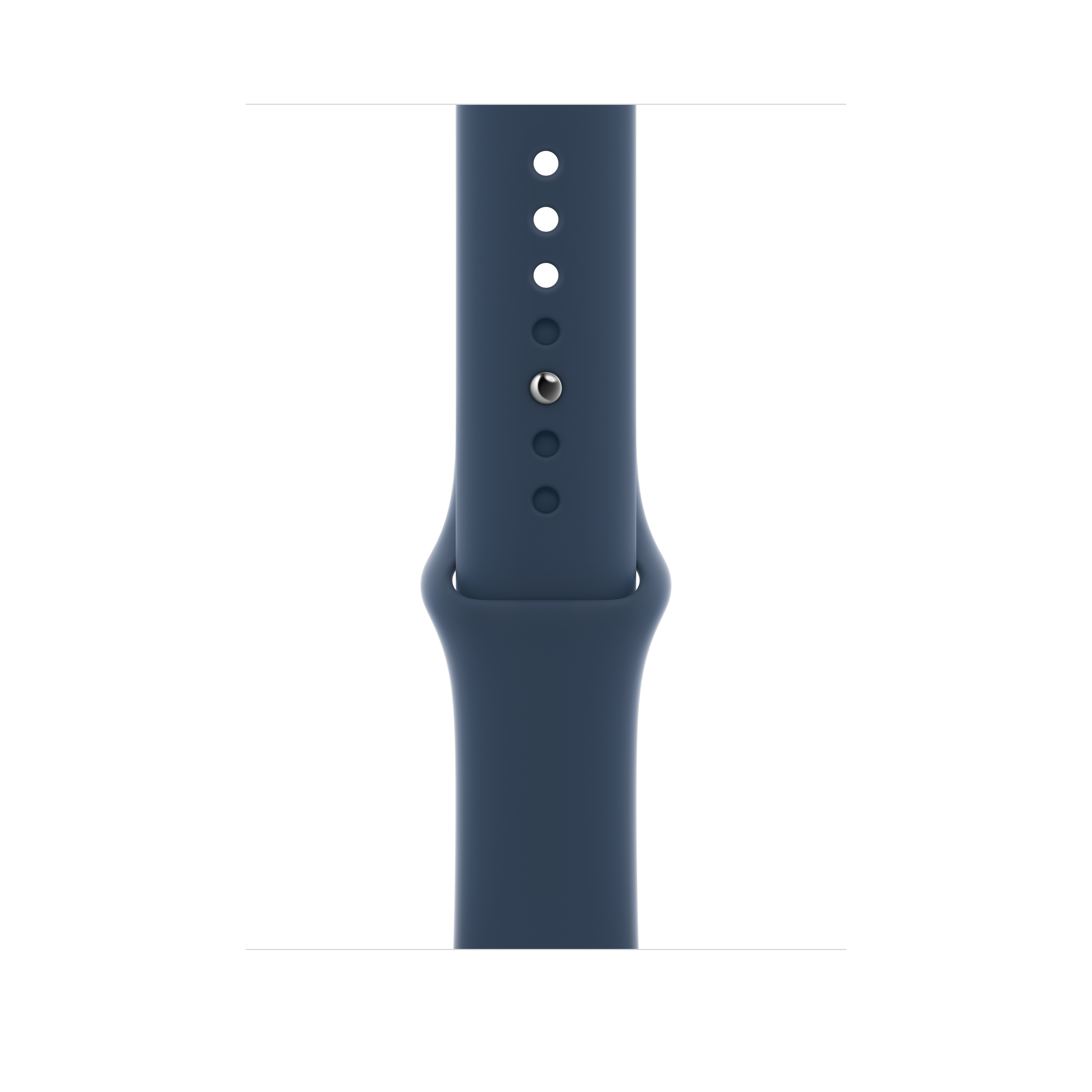 Abyss Blue Sports Strap (45mm) - One Size - Perfect for Running, Gym & Outdoor Activities