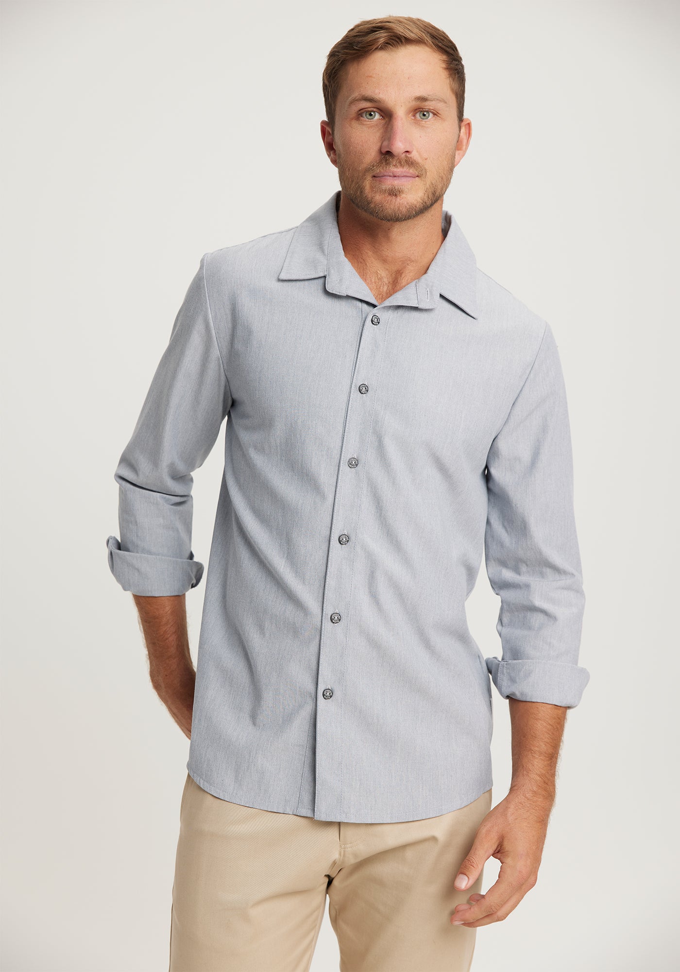 Archie Shirt 9606A - Premium Men's Casual Button Down Shirt for Business & Everyday Wear | Office, Date Night & Weekend Outfits