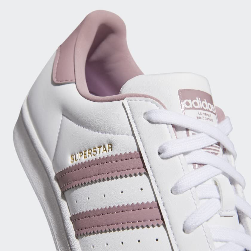 Adidas Superstar Women's White Sneakers - Size 11 | Classic Comfortable Casual Shoes for Walking, Running & Everyday Wear