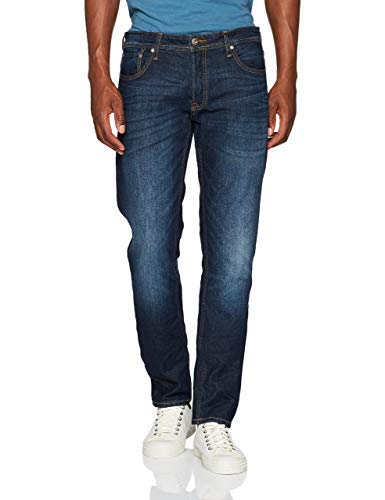Jack & Jones Men's Slim Fit Stretch Denim Jeans - Comfortable & Stylish for Casual Wear, Office, and Night Out