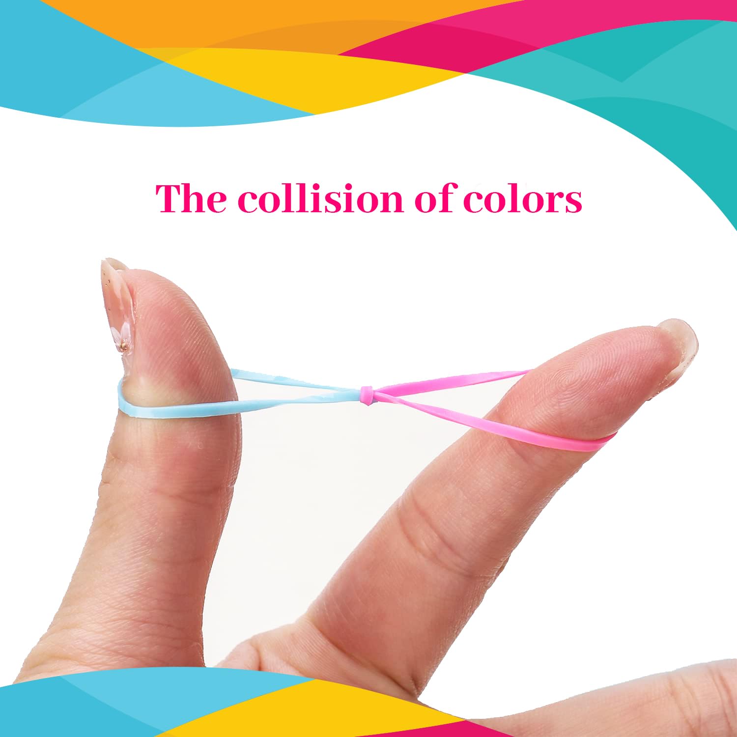 250-Pack Clear Elastic Hair Bands - Soft Stretch Hair Ties for Women & Girls - No-Slip Small Hair Elastics for Ponytails, Braids & Everyday Styling (HD Novelty Polyurethane)