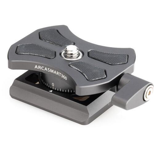 Benro ArcaSmart360 Rotating Adapter Plate - 360° Swivel Tripod Head for DSLR Cameras | Perfect for Landscape, Portrait & Panoramic Photography | Compatible with Arca-Swiss Quick Release System