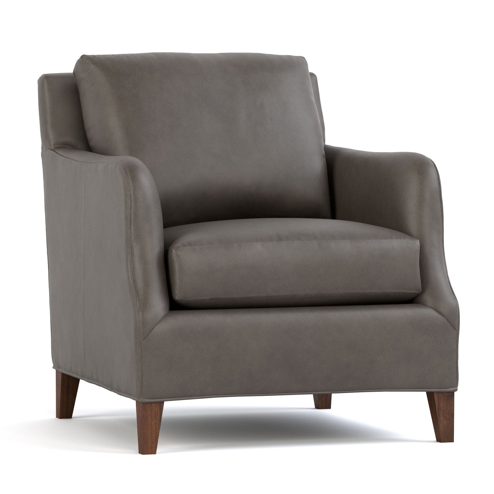 Harper Chair - Modern Accent Chair for Living Room, Bedroom & Office - Stylish Upholstered Armchair with Solid Wood Legs - Perfect for Reading, Relaxing & Decorating