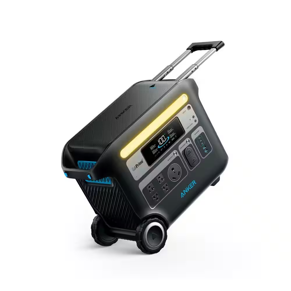 Anker Solix F2600 Portable Power Station 2560Wh 2400W - Perfect for Camping, Home Backup & Outdoor Adventures