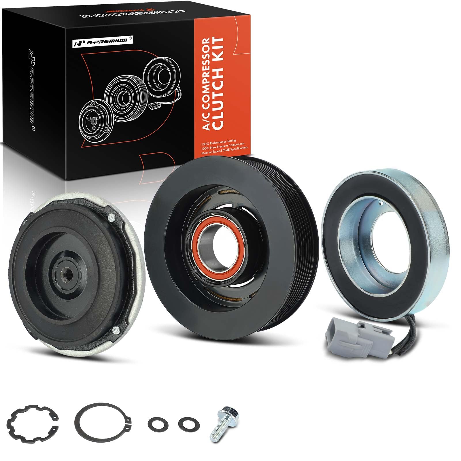 Premium AC Compressor Clutch Kit for Ram 1500 2019-2023 5.7L HEMI - Direct Replacement Part - Perfect for Summer Cooling & Off-Road Adventures