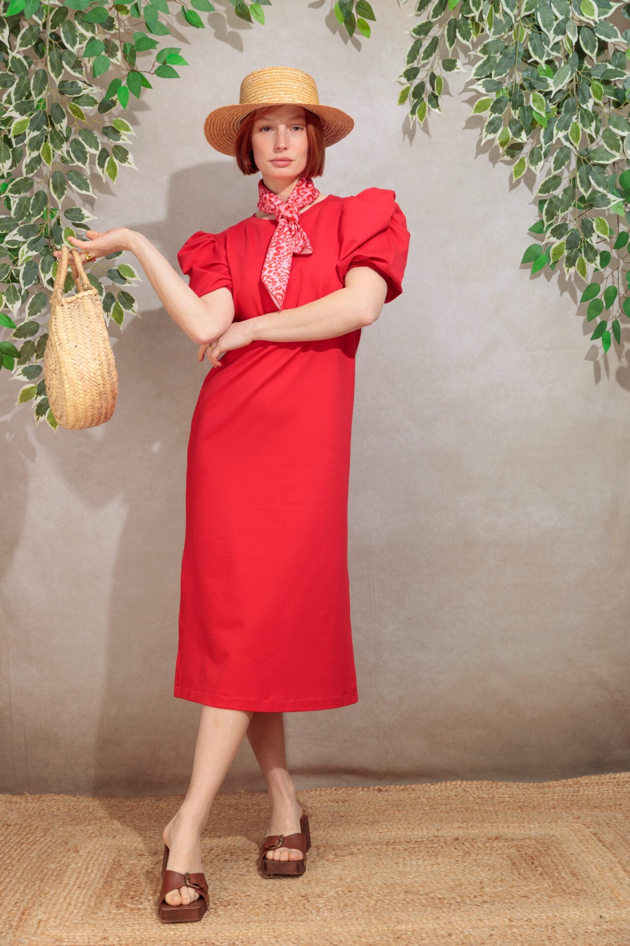 Red Silk Kimono Robe for Women - Elegant Loungewear & Sleepwear for Spa, Bridal, and Home Relaxation
