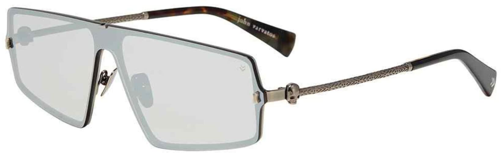 John Varvatos V 545 0sil Polarized Sunglasses for Men - UV Protection Aviator Style Shades - Perfect for Driving, Beach & Outdoor Activities
