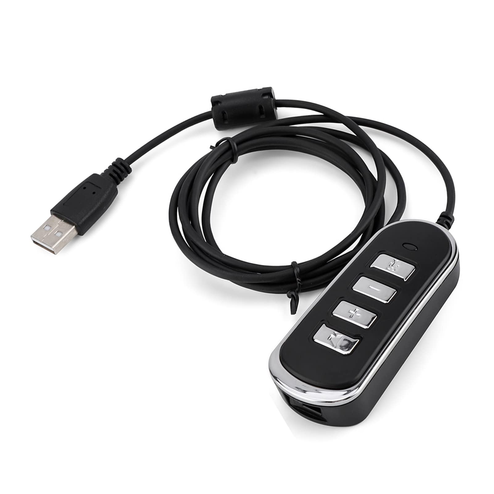 Premium RJ9 to USB Adapter for Headset & Microphone Systems - Seamless Earphone Connection for Call Centers, Gaming & Office Communication