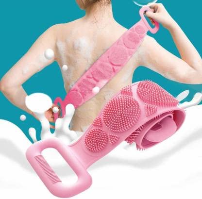 Tedred Silicone Body Brush - Exfoliating Back Scrubber for Shower & Bath, Long Handle for Hard-to-Reach Areas, Gentle Skin Cleansing & Massage, Perfect for Back Acne & Dry Skin Care