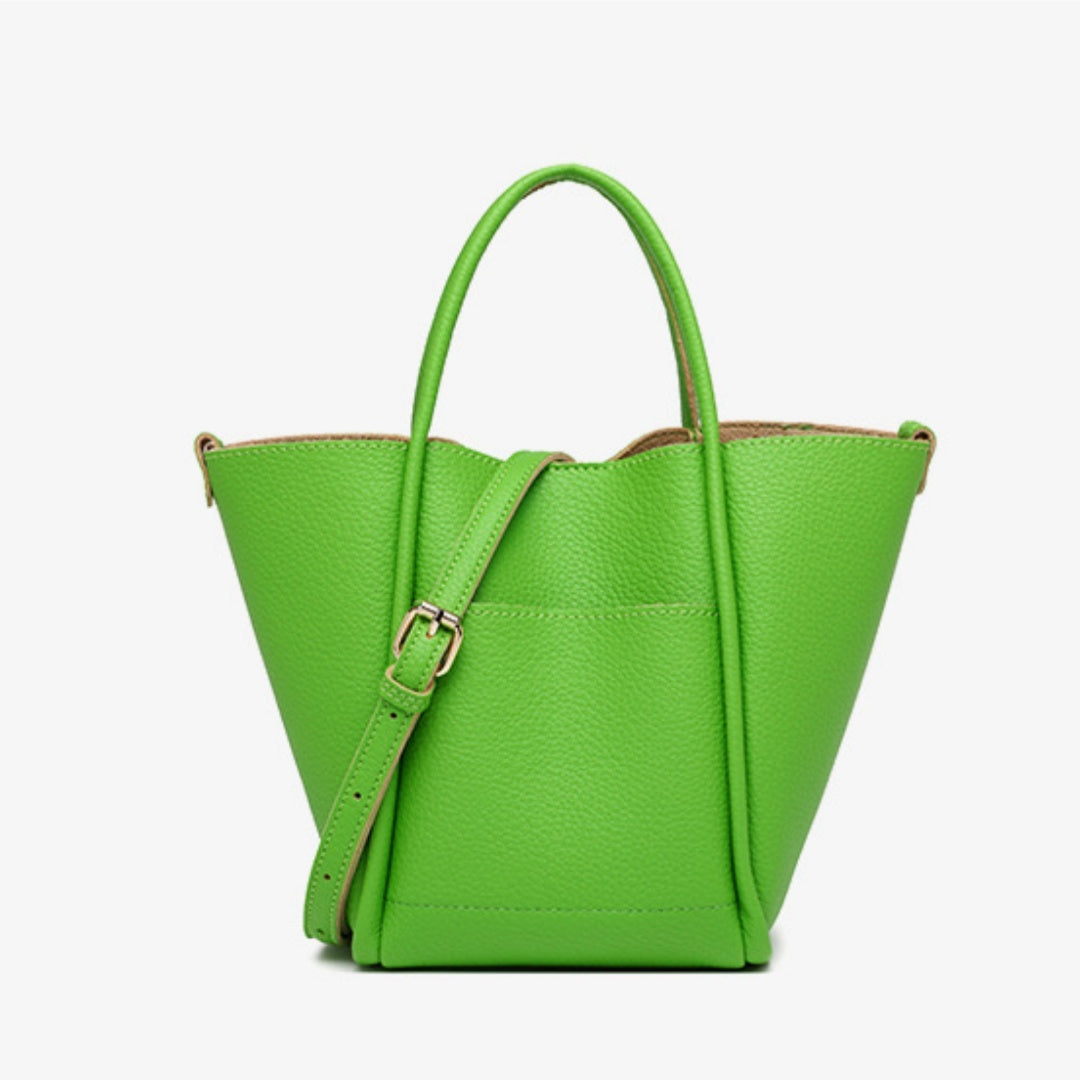 Eco-Friendly Vegan Leather Tote Bag for Women - Large Capacity Shoulder Bag, Crossbody Purse & Underarm Handbag - Perfect for Work, Travel & Daily Use