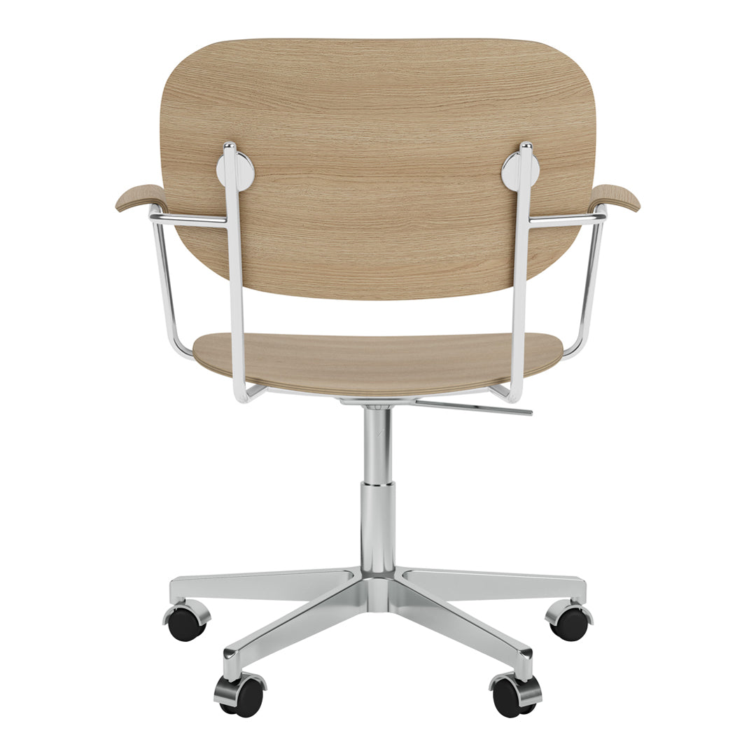Ergonomic Office Armchair with Swivel Base & Smooth-Rolling Casters - Perfect for Home Offices, Conference Rooms & Workspaces