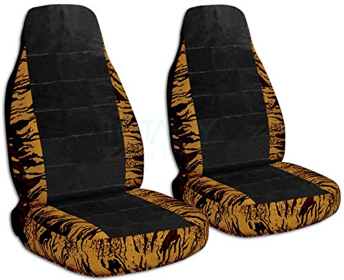 Brown Snow Tiger & Black