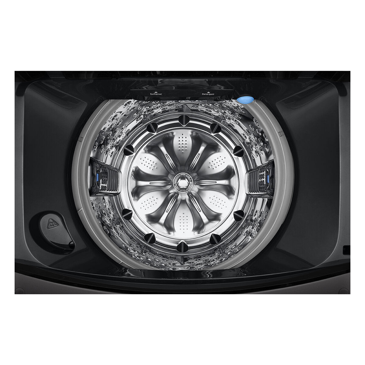 LG Series 9 12kg Top Load Washing Machine Platinum Black WTL9 12B - Large Capacity Laundry Solution for Families & Heavy Loads | Perfect for Homes, Apartments & Laundromats