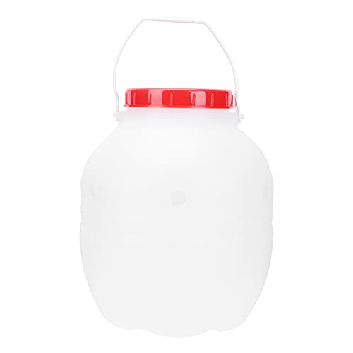 8L Veterinary Milk Feeder with Silicone Nipples & Hand Grip - Lamb Calf Goat Sheep Nursing Bucket for Animal Care & Farm Use