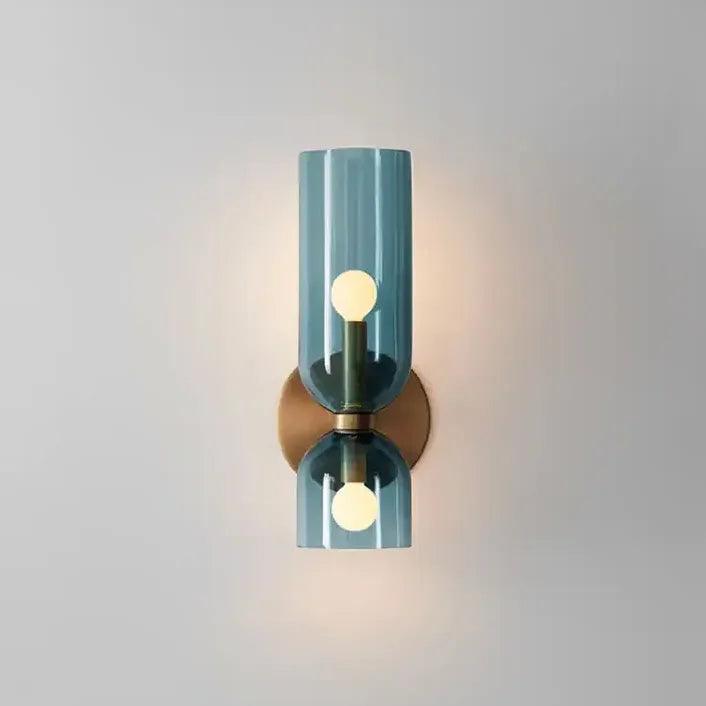 White Wall Sconce Lights - Up and Down Lighting for Indoor Spaces | Perfect for Living Room, Bedroom, and Hallway Decor