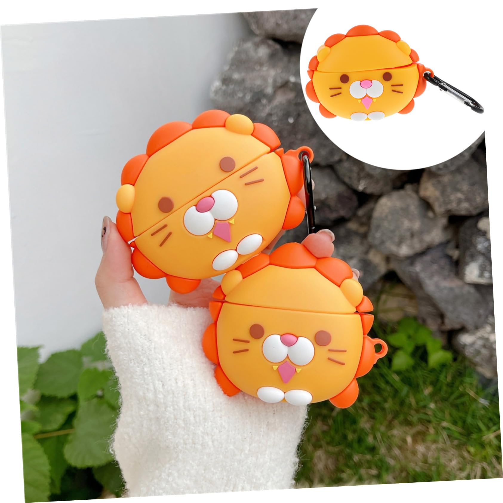 Gadpiparty 3-Pack Cute Headphone Case - Protective Storage Box for Earbuds, AirPods, Wireless Headphones | Travel, Gym, School Accessory Organizer