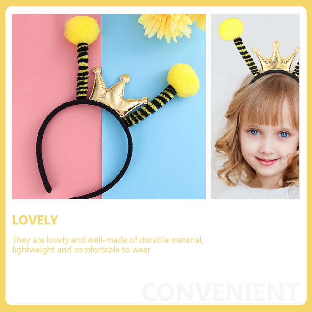 FOMIYES Bumblebee Costume Set - 2pcs Antenna Headband & Sunglasses for Kids & Adults | Transformers Superhero Dress-Up for Halloween, Comic Con, Cosplay Party | Perfect for Trick-or-Treat, Birthday Gifts, Movie Nights | Great for Themed Celebrations, School Events, Photo Shoots | Ideal for Role-Playing, Comic Book Fans, Superhero Parties, Dress-Up Playtime & Costume Contests | Fun for Family Gatherings, Comic Book Conventions & Superhero-Themed Birthday Parties