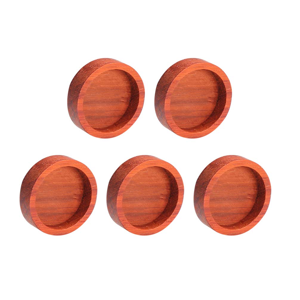 5pcs Wood Frame Epoxy Jewelry Molds for Necklace Pendants - DIY Resin Crafting, Handmade Jewelry Making, Gift Making Supplies
