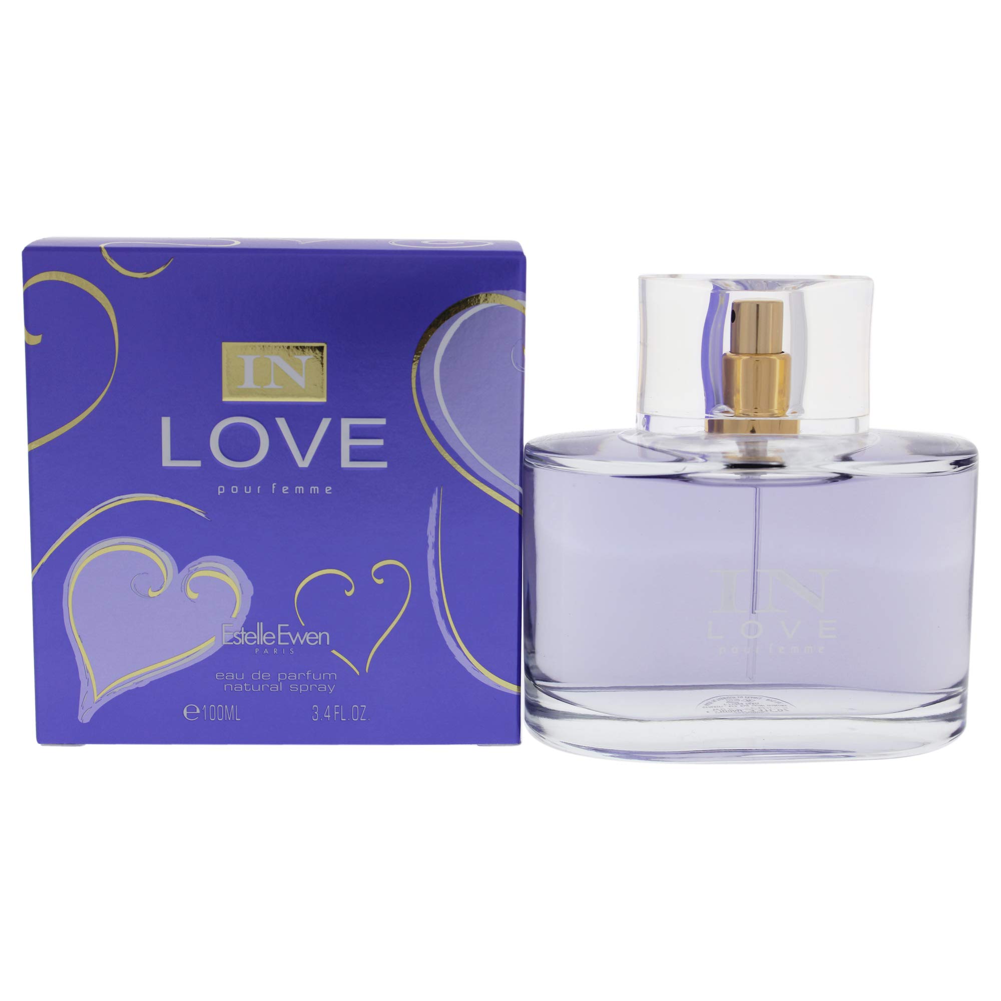 In Love Women EDP Perfume Spray 3.4 oz - Floral Fragrance for Date Night & Special Occasions