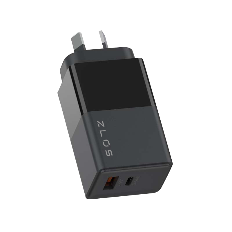 65W GaN Fast Charger with Dual USB-C Ports | PD 3.0 Quick Charge | Compatible with iPhone 15/14, MacBook, Samsung Galaxy | Compact Wall Charger (AU Plug) - Perfect for Travel, Office & Home Use