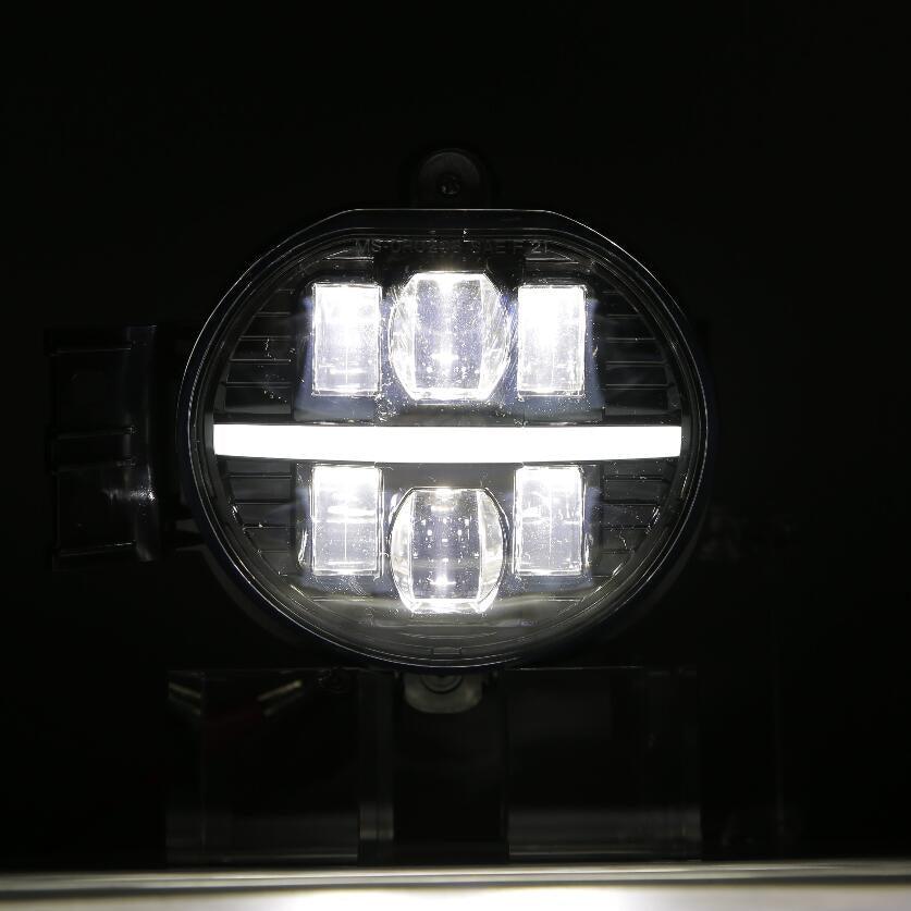 DOT Approved LED Fog Lights with DRL - 2PCS Set for 2002-2008 Dodge Ram 1500 & 2003-2009 Dodge Ram 2500/3500 - Upgrade Headlight Visibility for Off-Road, Night Driving, and Foggy Conditions