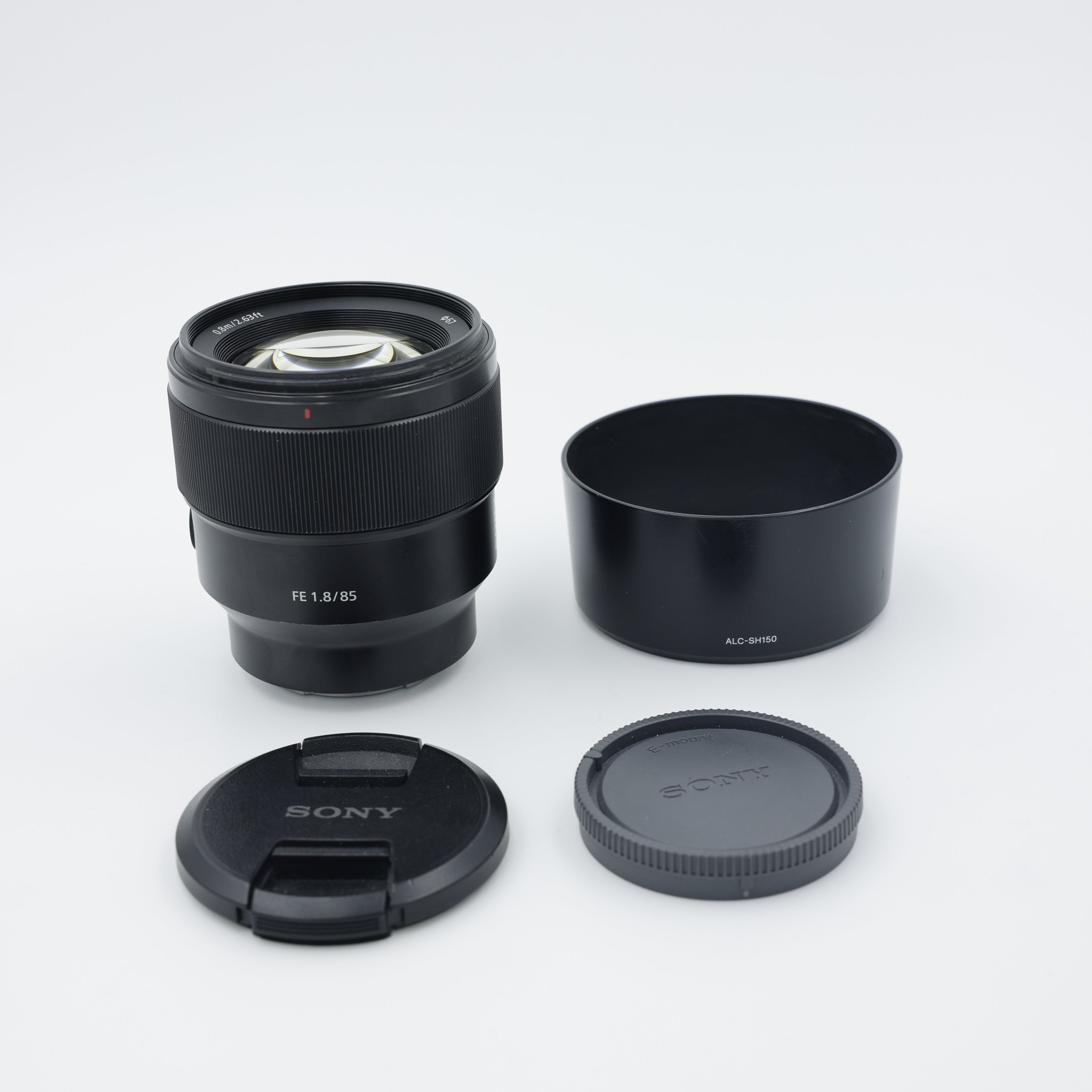 Used Sony FE 85mm f/1.8 Lens - Fast Prime Portrait Lens for Sony E-Mount Cameras - Perfect for Portraits, Street & Low-Light Photography