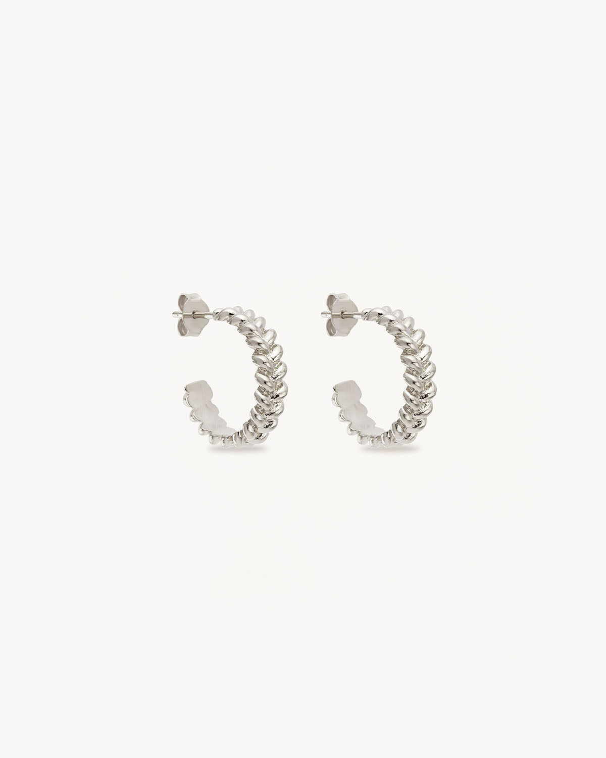 Sterling Silver Intertwined Large Hoop Earrings for Women - Elegant Dangle Statement Jewelry for Party, Wedding & Everyday Wear