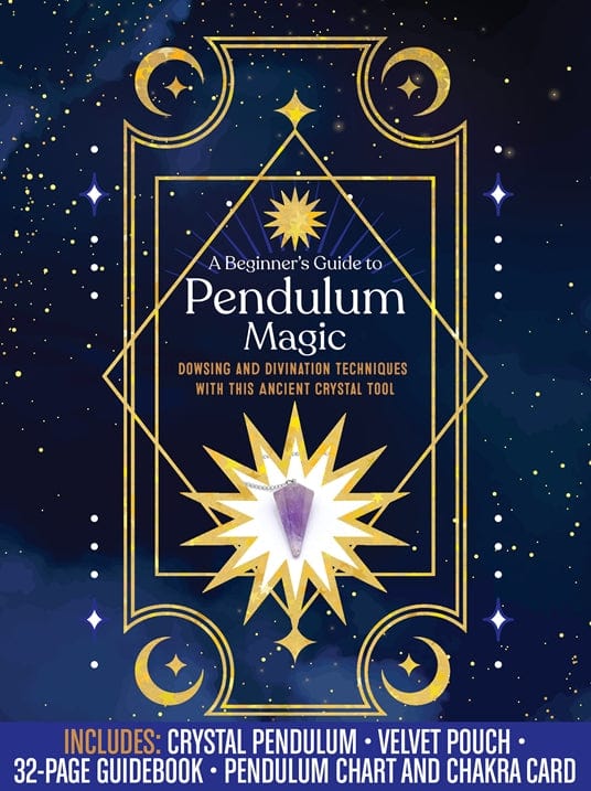 Beginner's Guide to Pendulum Magic Kit - Divination Tools for Spiritual Healing, Dowsing & Chakra Balancing | Perfect for Meditation, Energy Work & Psychic Development