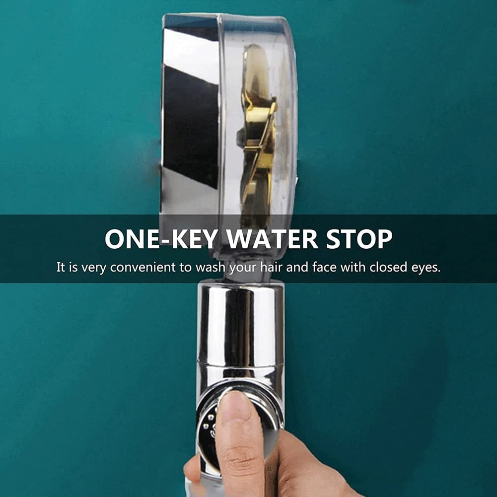 Golden Blade Turbo Shower - Powerful Spray for Bath & Spa